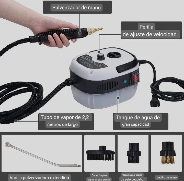 MOPA A VAPOR ANTI GRASA