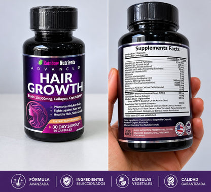 HAIR GROWTH FORCE (Cabello, piel y uñas)