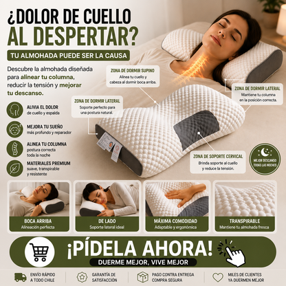 Almohada Cervical Ergonomica