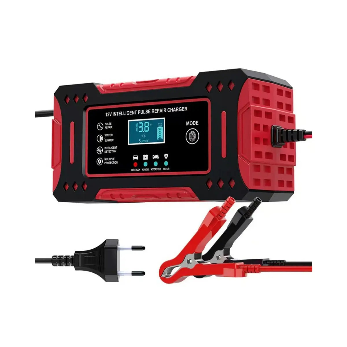 CARGADOR PORTÁTIL 12V INTELIGENTE – ENERGÍA CUANDO MÁS LA NECESITAS