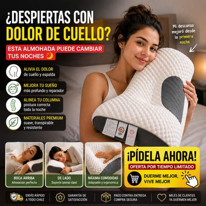 Almohada Cervical Ergonomica