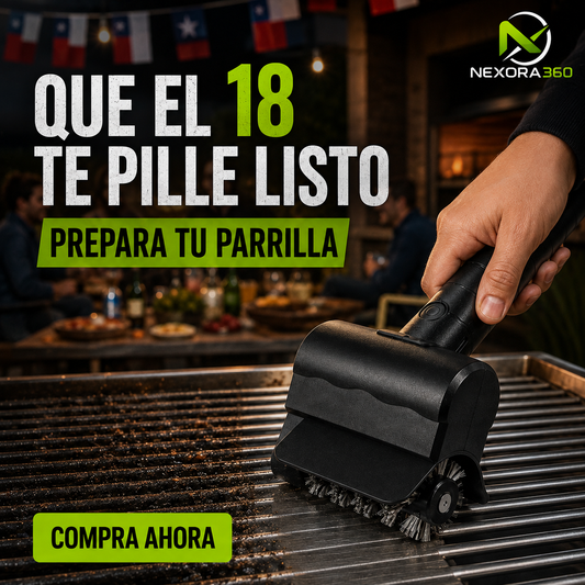 CEPILLO ELECTRICO - LIMPIA PARRILLAS