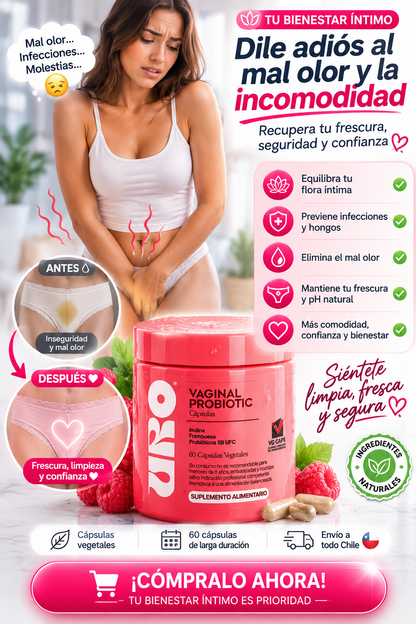 PROBIOTICO VAGINAL URO