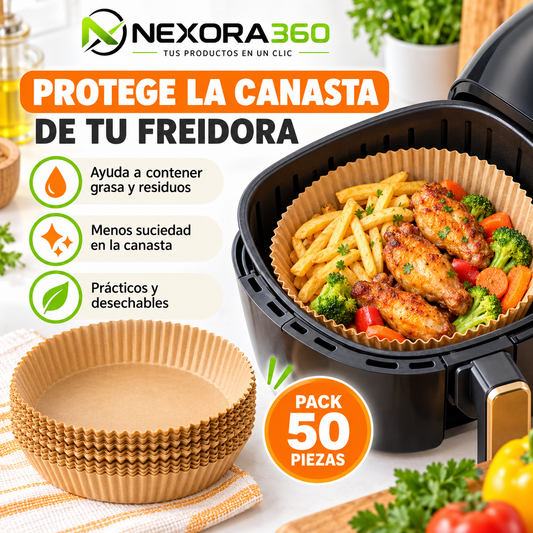 🔥 Pack de 50 Protectores para Freidora de Aire: ¡Cocina con Menos Suciedad!
