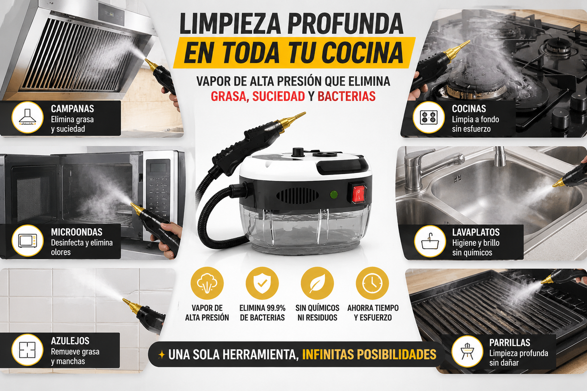 MOPA A VAPOR ANTI GRASA