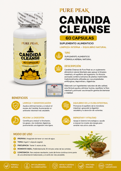 CANDIDA CLEANSE / Limpieza Digestiva