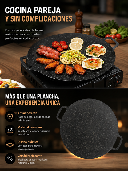 Plancha Coreana para Asado de Disco
