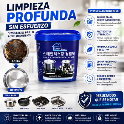 T - PASTA AZUL ANTI GRASA DE OLLA