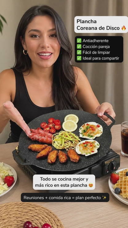 Plancha Coreana para Asado de Disco